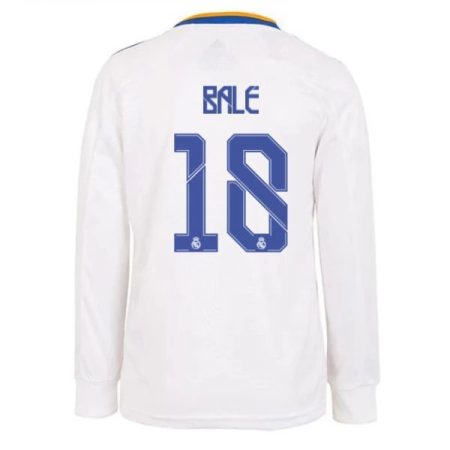 Camisola Real Madrid Gareth Bale 18 Principal 2021 2022 – Manga Comprida